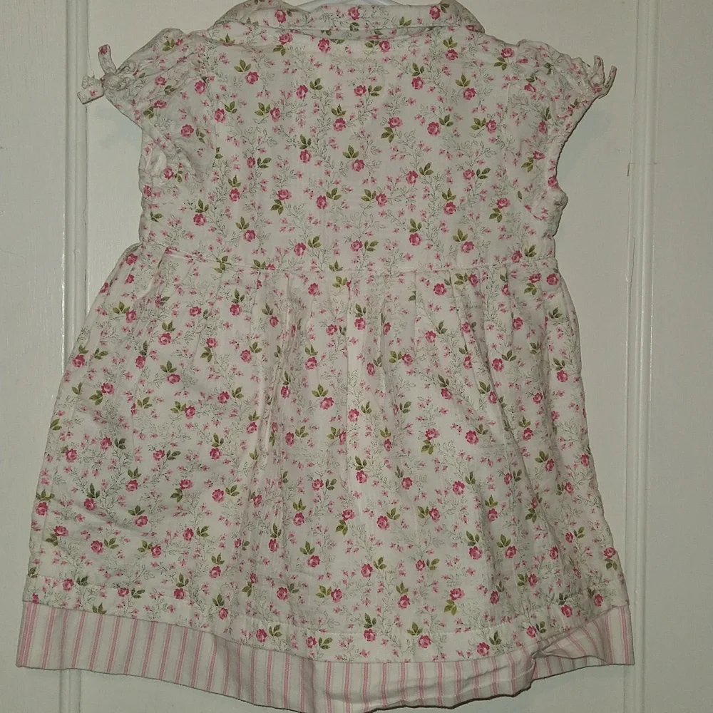 Baby dress with bloomers set size 6-12 months